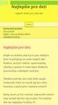 Mobile Screenshot of najlepsiepredeti.sk